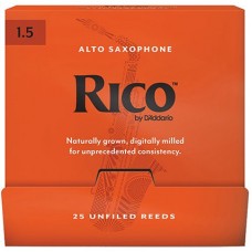 Rico RJA0115-B25 Rico Трости для саксофона альт, размер 1.5, 25шт в индивидуальной упаковке