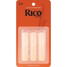 Rico RJA0335 трости для альт-cаксофона, RICO (3 1/2), 3шт.в пачке