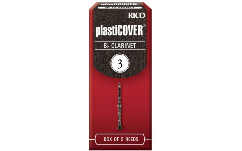 Rico RRP05BCL300 трости для кларнета Bb, Plasticover (3), 5шт.в пачке