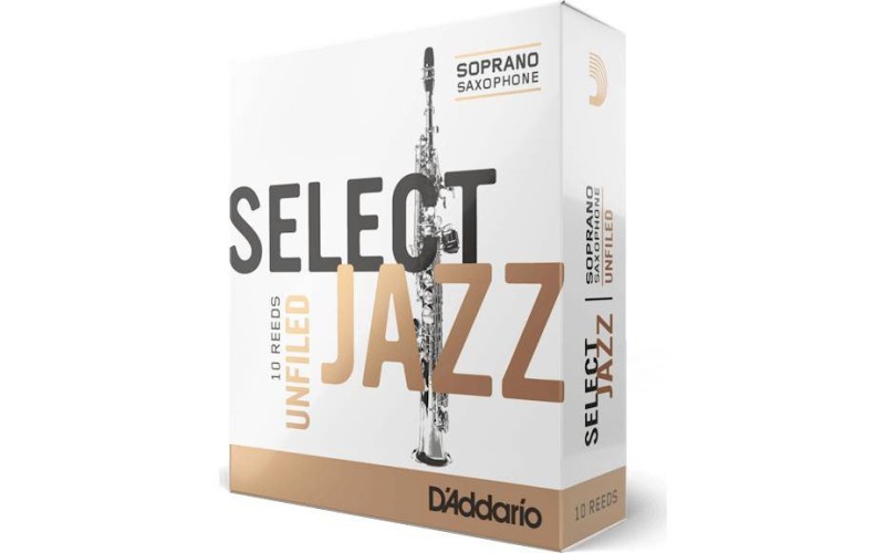 RICO RRS10SSX2M Select Jazz трости для саксофона сопрано, unf, 2M, 10 шт/упак