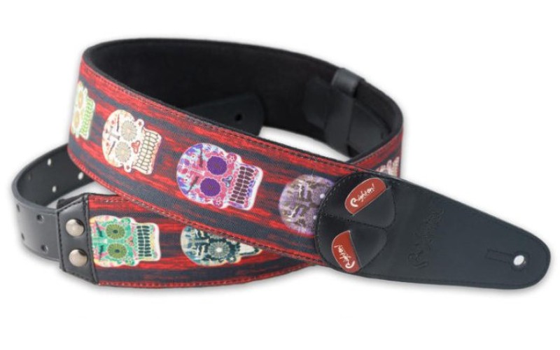 RightOn Straps 8401070150008 Mojo Skulls Unique Ремень для гитары