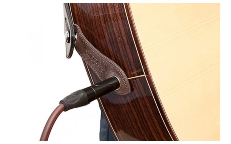 RightOn Straps 8406010090703 End-Pin Jack Strap Link Brown Крепление ремня на выходной разъем