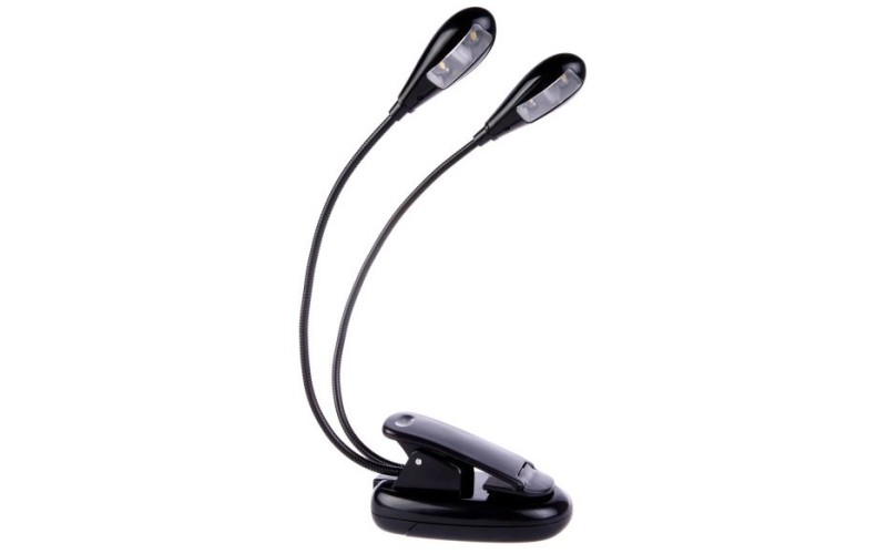 RIN HY-HA027A Светильник светодиодный для пюпитра или клавишных, черный