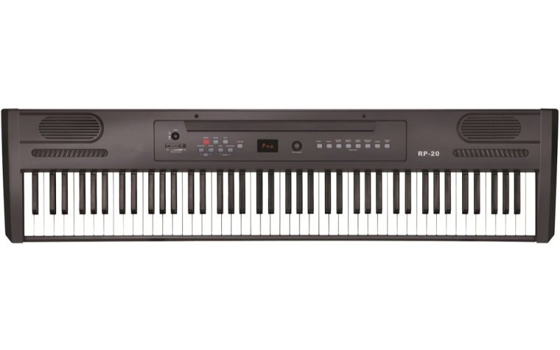 Ringway RP-20 Цифровое фортепиано. Клавиатура: 88 полноразмерных динамических молоточковых клавиш