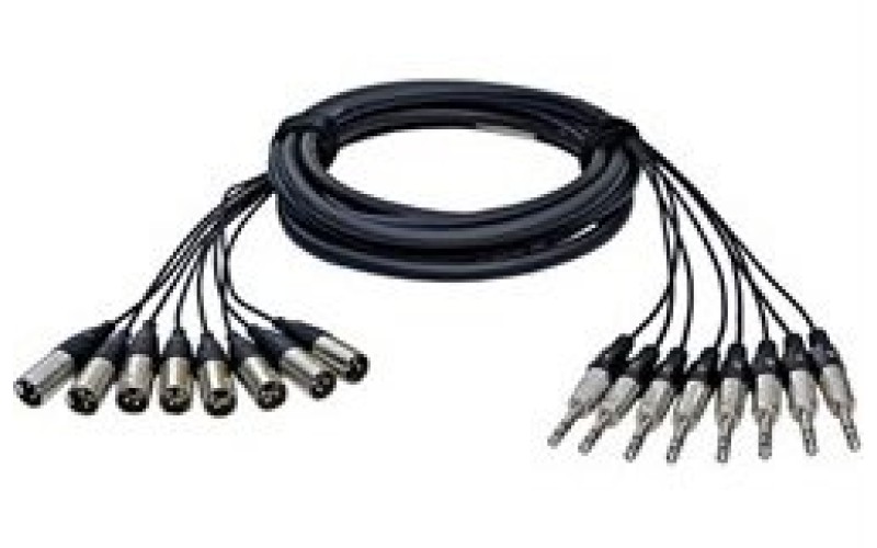 RME ALVA T8X8Pro2 аналоговый мультикор 8 х TRS Jack 6,3мм < > 8 х XLR male, 2 метра