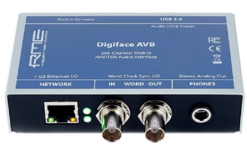 RME Digiface AVB интерфейс USB 3.0 мобильный 256-канальный