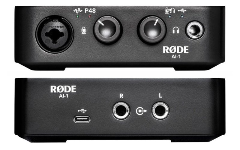 RODE AI-1 одноканальный USB аудиоинтерфейс с комбо