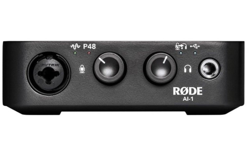 RODE AI-1 одноканальный USB аудиоинтерфейс с комбо