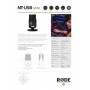 RODE NT-USB MINI универсальный USB конденсаторный микрофон