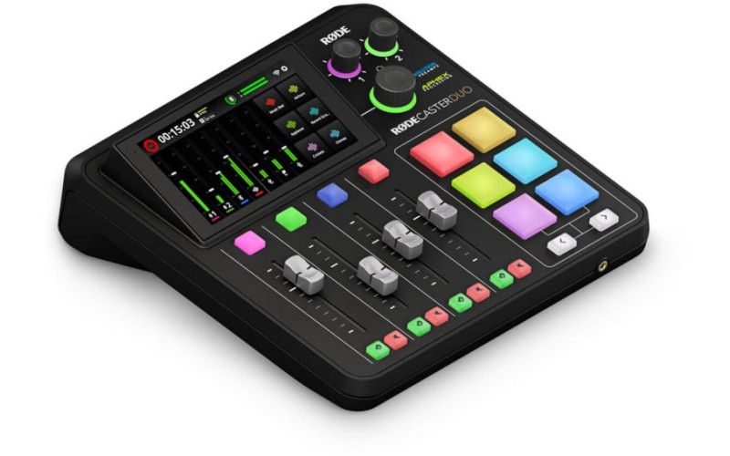 RODE RODECASTER DUO компактный цифровой пульт для интернет-вещания, подкастинга и звукозаписи