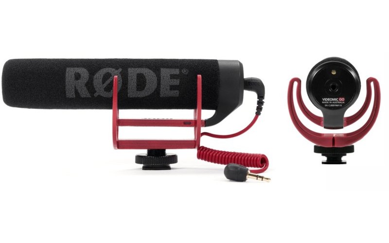 RODE VideoMic GO Легкий накамерный микрофон. Диаграмма направленности - суперкардиоида