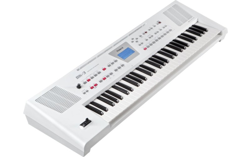 ROLAND BK-3-WH - синтезатор с автоаккомпаниментом, 61кл