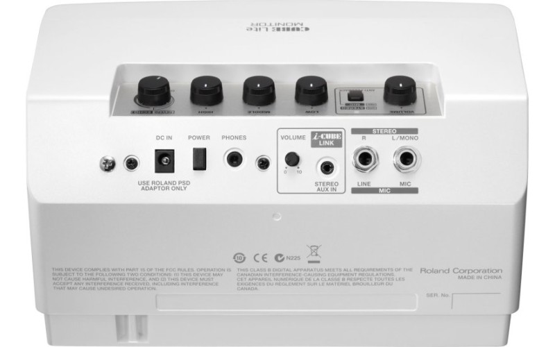 ROLAND CUBE-LM-WH Light Monitor - настольный универсальный монитор 2х3Вт + Sub 4Вт