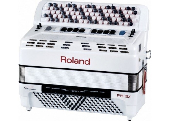 ROLAND FR-3XB WH цифровой баян, цвет белый