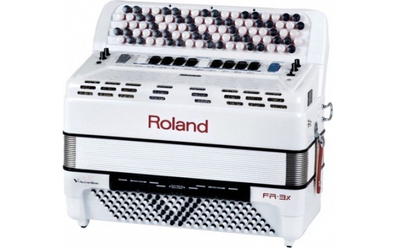 ROLAND FR-3XB WH цифровой баян, цвет белый