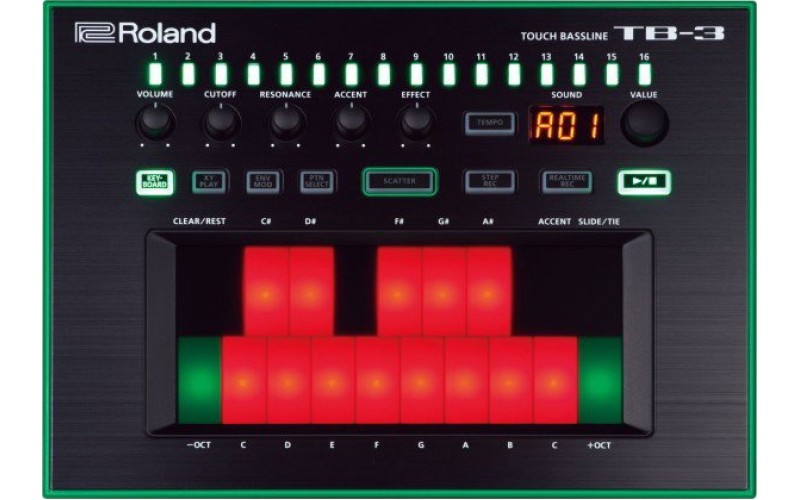 ROLAND TB-3 Сенсорный бас синтезатор