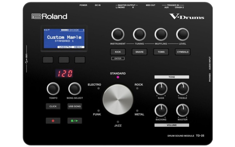 ROLAND TD-25K + MDS-9V - электронная ударная установка (комплект)