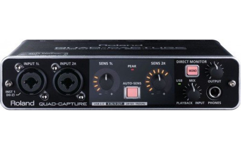 ROLAND UA-55 внешний аудиоинтерфейс USB (QUAD-CAPTURE)
