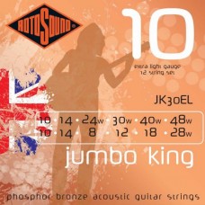 ROTOSOUND JK30EL струны для 12струнной гитары JUMBO KING