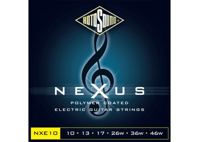 ROTOSOUND NXE10 STRINGS COATED TYPE струны для электрогитары