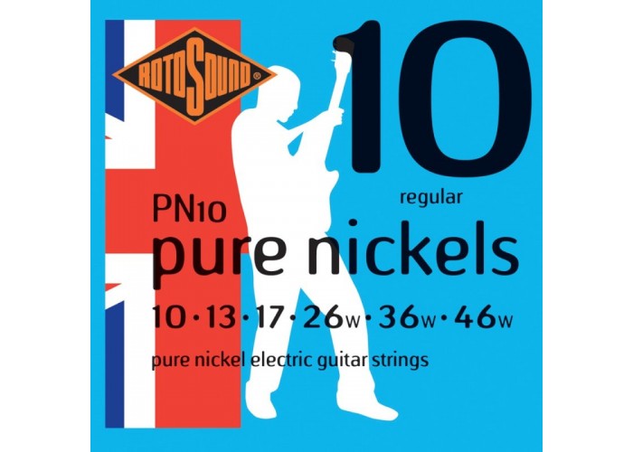 ROTOSOUND PN10 STRINGS NICKEL струны для электрогитары