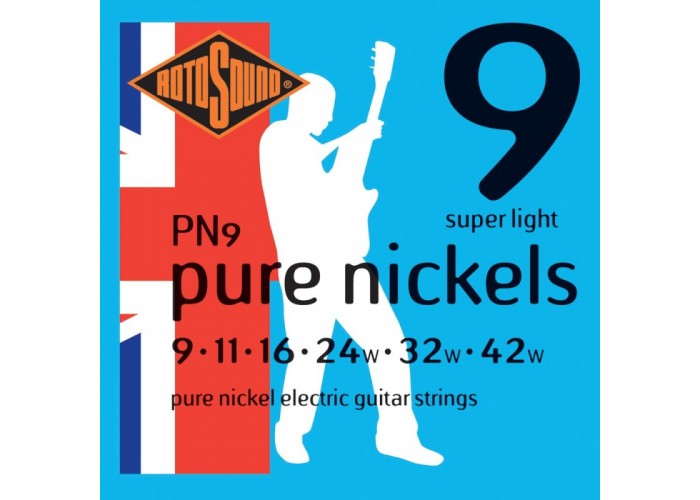 ROTOSOUND PN9 STRINGS NICKEL струны для электрогитары