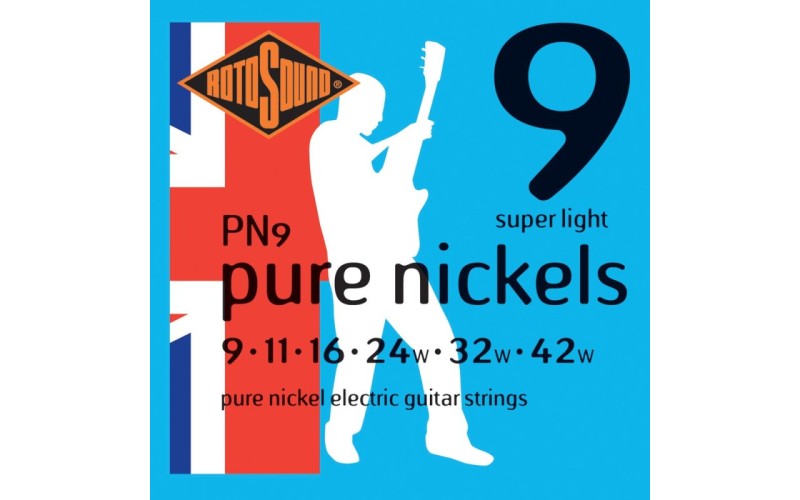ROTOSOUND PN9 STRINGS NICKEL струны для электрогитары