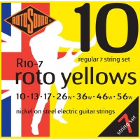 ROTOSOUND R10-7 STRINGS NICKEL REGULAR струны для 7-струнной электрогитары