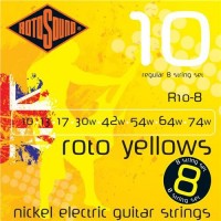 ROTOSOUND R10-8 8 STRING NICKEL SET струны для 8-струнной электрогитары