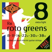 ROTOSOUND R8 STRINGS NICKEL EXTRA LIGHT струны для электрогитары