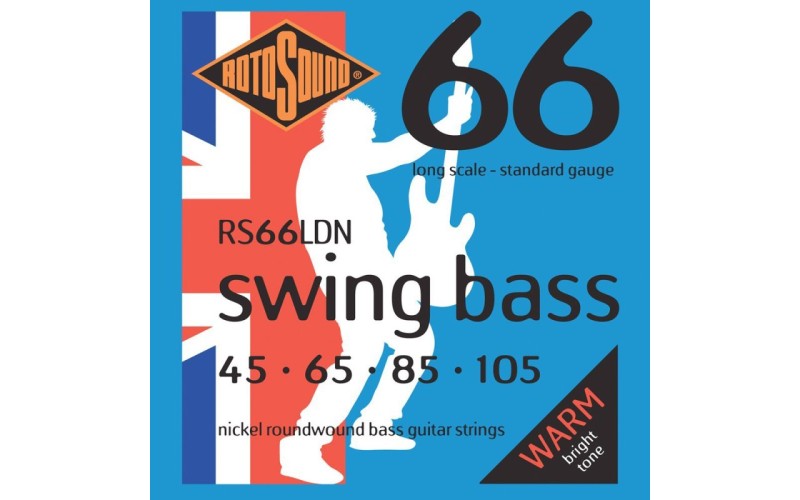 ROTOSOUND RS66LDN BASS STRINGS NICKEL струны для бас-гитары