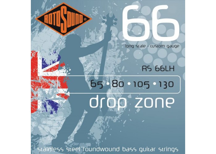 ROTOSOUND RS66LH BASS STRINGS STAINLESS STEEL струны для бас-гитары