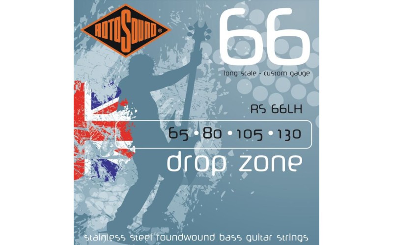 ROTOSOUND RS66LH BASS STRINGS STAINLESS STEEL струны для бас-гитары