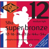 ROTOSOUND SB12 STRINGS PHOSPHOR BRONZE струны для акустической гитары