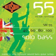 ROTOSOUND SM55 SOLO BASS - струны для бас-гитары (040-100)