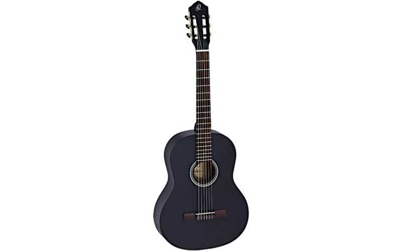 Ortega RST5MBK Student Series Классическая гитара, размер 4/4, черная, матовая