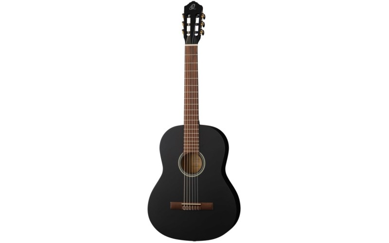 Ortega RST5MBK Student Series Классическая гитара, размер 4/4, черная, матовая