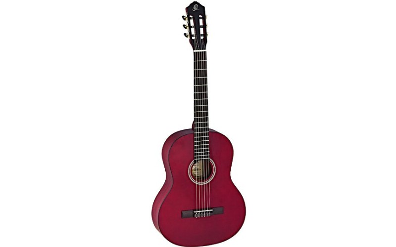 Ortega RST5MWR Student Series Классическая гитара, размер 4/4, красная, матовая