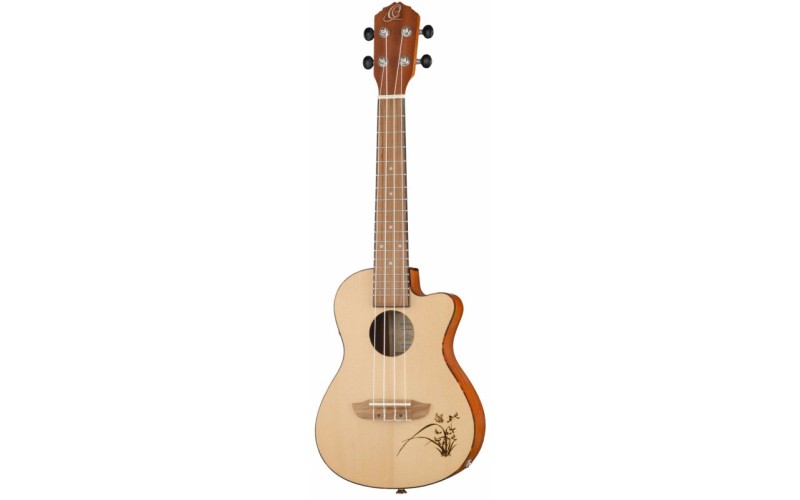 ORTEGA RU5CE Bonfire Series Укулеле концертный, со звукоснимателем, с вырезом