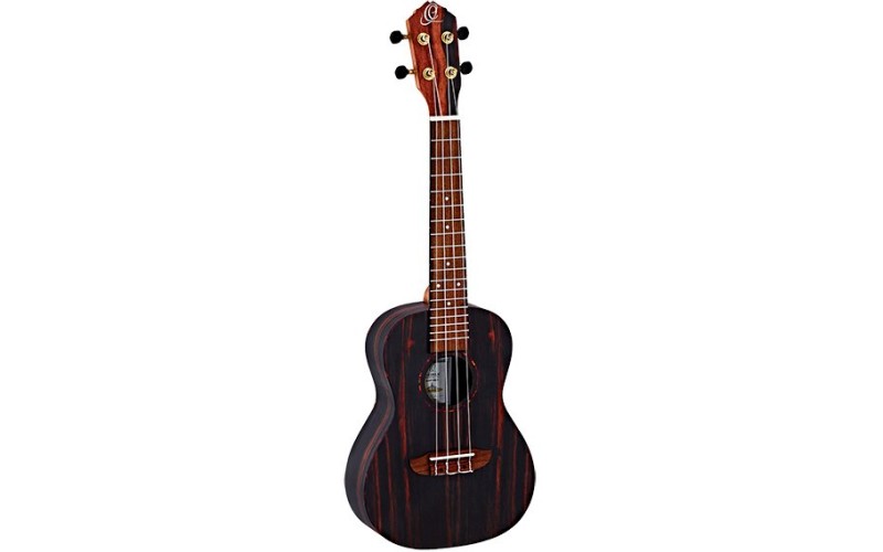 ORTEGA RUEB-CC Ebony Series Укулеле концертный, с чехлом