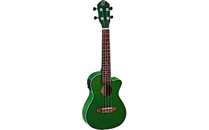 ORTEGA RUFOREST-CE Earth Series Укулеле концертный, со звукоснимателем, зеленый