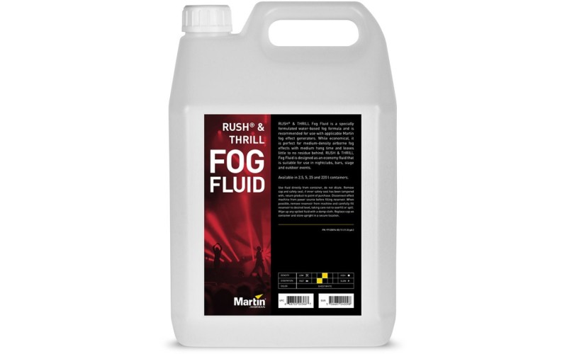 RUSH Fog Fluid - Жидкость для генераторов дыма , 5 литров