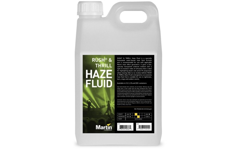 RUSH Haze Fluid - Жидкость для генераторов тумана , 2.5 литров