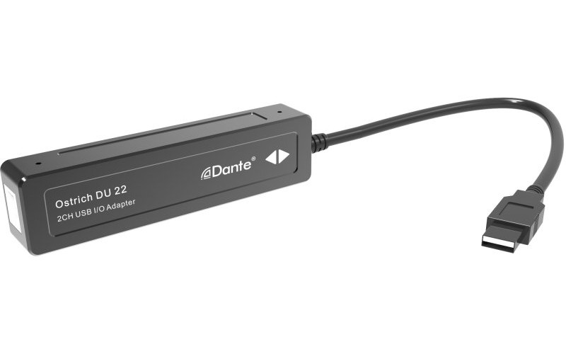 S-Track Ostrich DU 22 мобильный Dante интерфейс