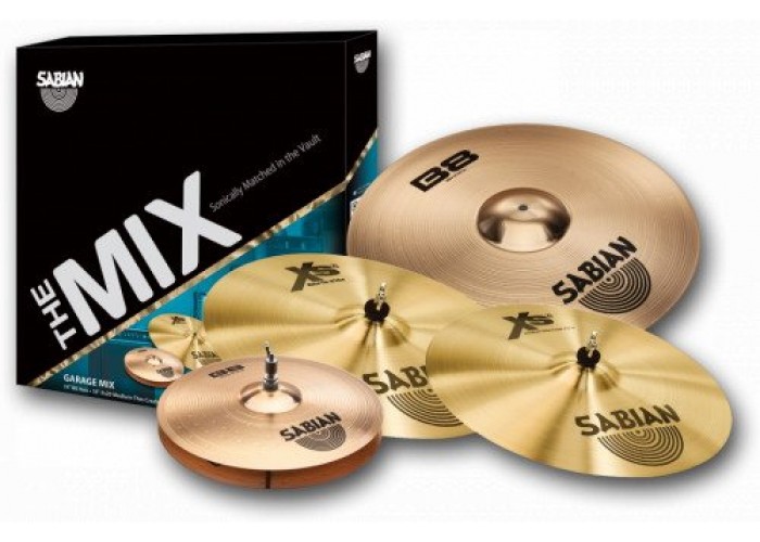 SABIAN GARAGE B8/XS20 MIX SET (BX5003) - набор тарелок