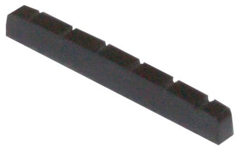 Samick Nut42*3T BK - Порожек верх. эл. гит. 42мм, пластик, цв. чёрный.