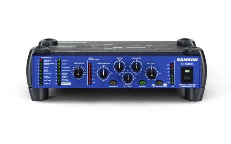 Samson C-com16 стерео динамический компрессор с 15 пресетами