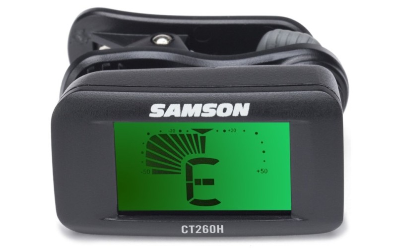Samson CT260H хроматический тюнер клипса с горизонтальным ЖК экраном
