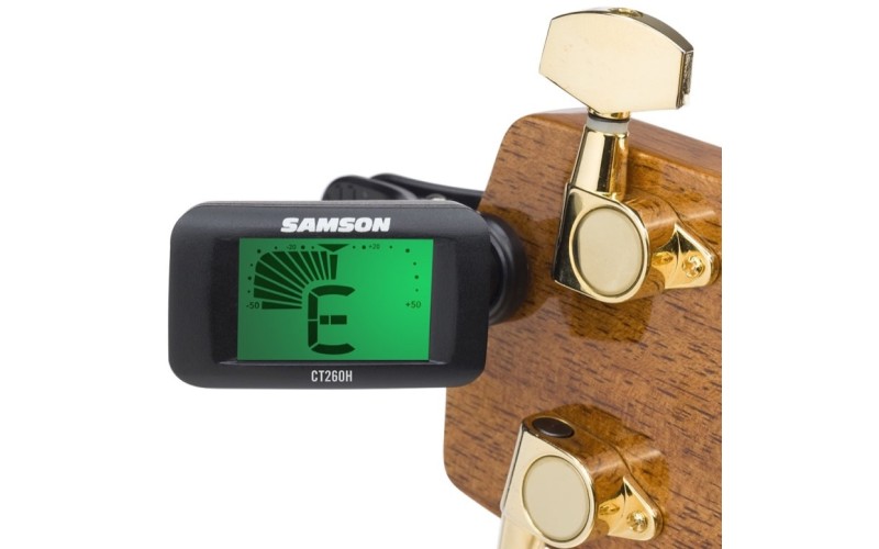 Samson CT260H хроматический тюнер клипса с горизонтальным ЖК экраном