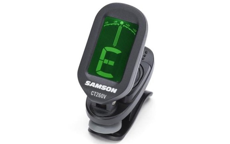 Samson CT260V хроматический тюнер клипса, с вертикальным ЖК экраном